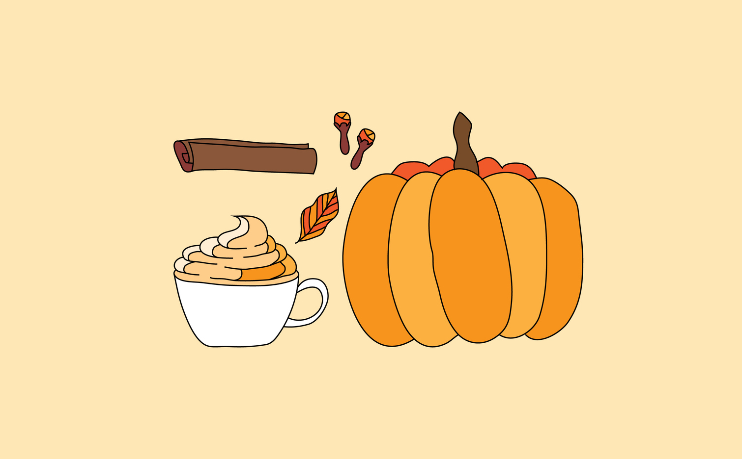 Zo maak jij jouw eigen Pumpkin Spice Latte zoals we die van Starbucks kennen!